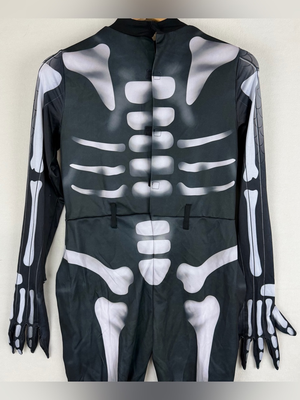 Fortnite Fishskull Costume Youth 12/14 Jumpsuit Mask Belt Pouch Halloween - Picture 8 of 14